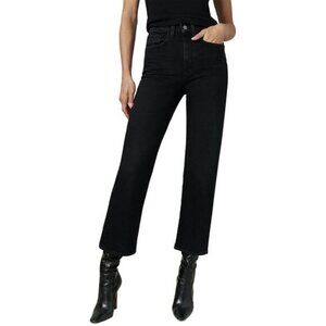 228$ JOE'S Jeans the Margot Mystique Cropped Straight Ankle Jeans Size 30 Black